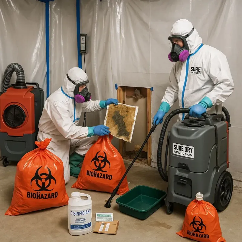 Contaminated Water Handling Protocols process in Burt County, NE